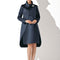 Robe Manche Longue Chic Satiné