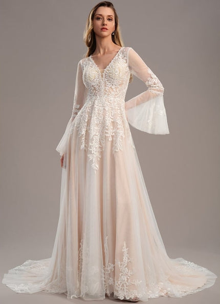 Robe Manche Longue Decollete