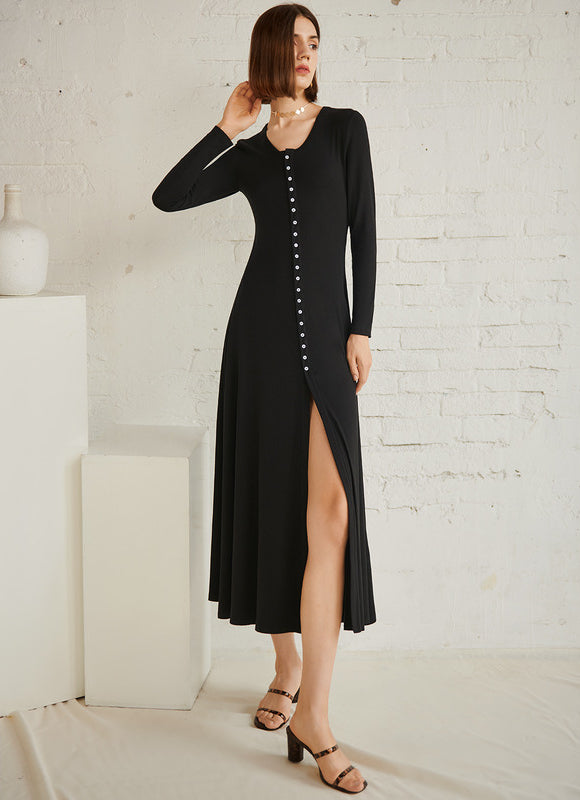 Robe Décontractée Manche Longue - gallery 2
