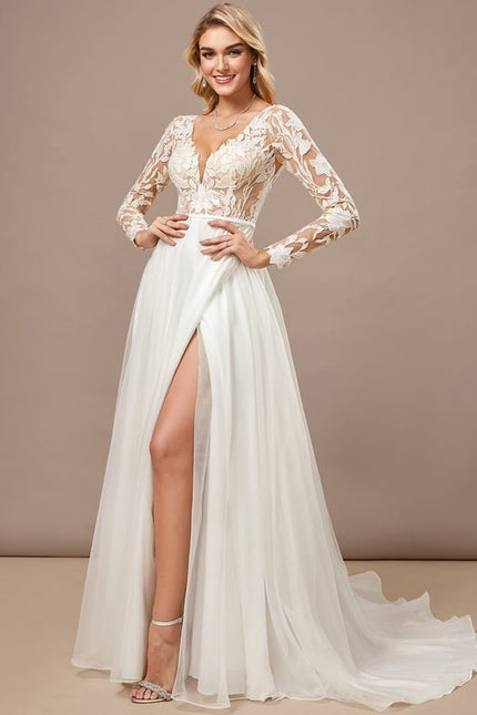 Robe Mariage Manches Longues