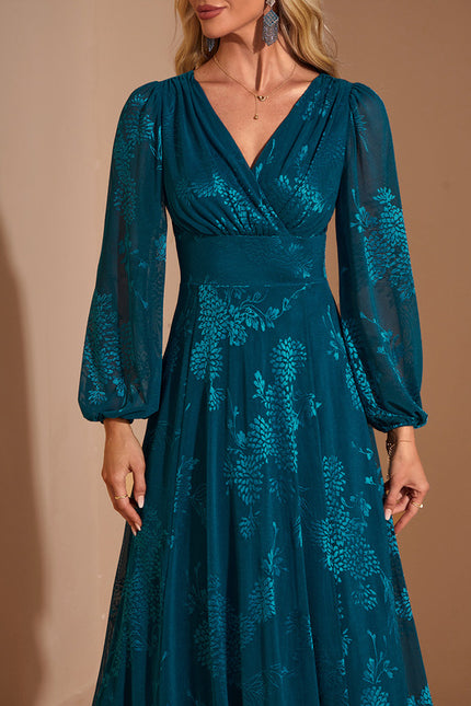 Robe Manche Longue Trapeze - gallery 2