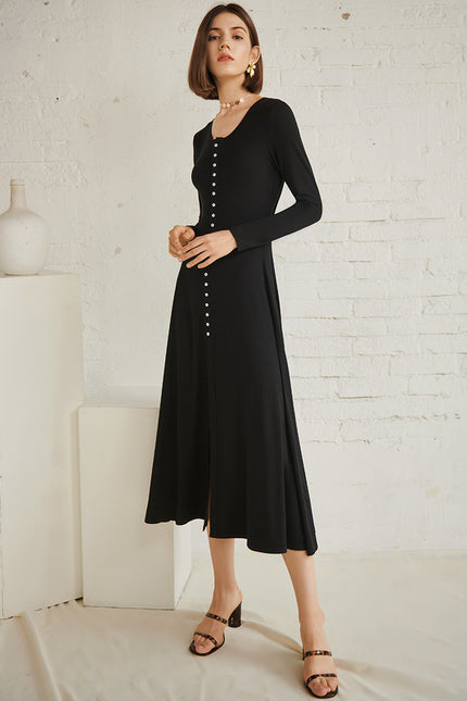 Robe Décontractée Manche Longue - gallery 3