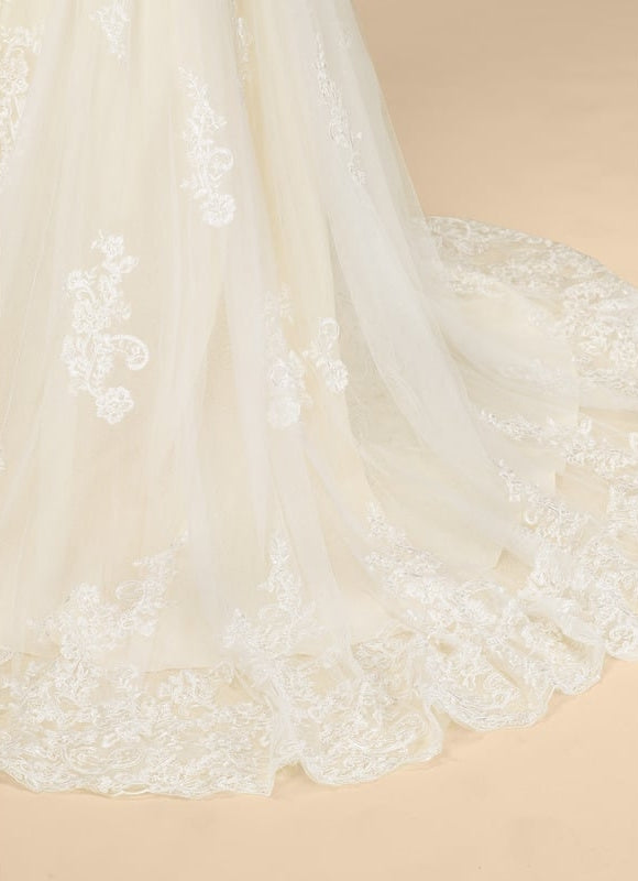 Robe Manche Longue Transparente - gallery 8