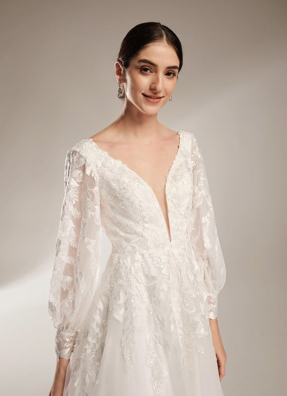 Robe Bustier Manche Longue - gallery 4