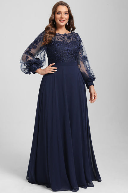 Robe Manche Longue Fluide Brodée - gallery 8