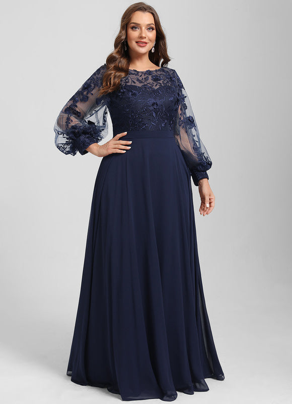 Robe Manche Longue Fluide Brodée - gallery 8