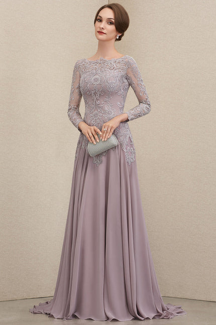 Robe Grande Taille Manche Longue - gallery 2