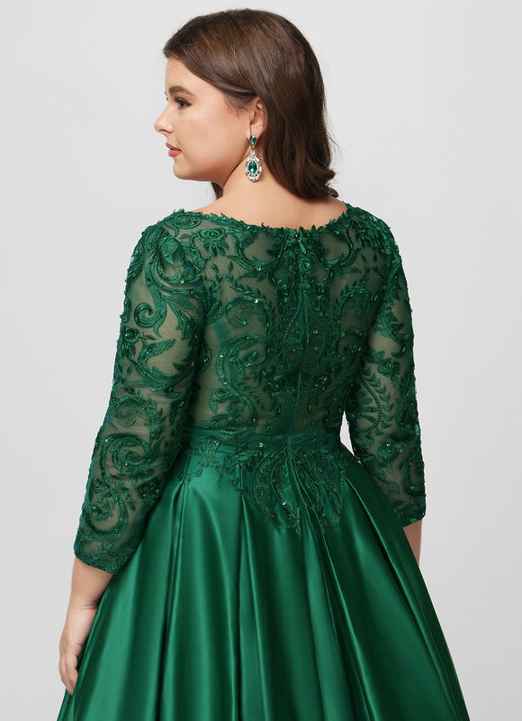 Robe De Bal Manche Longue - gallery 6