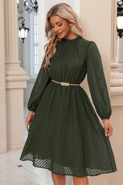 Robe Volant Manche Longue - gallery 9