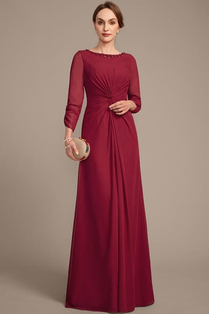 Robe Longue Manche Longue Moulante