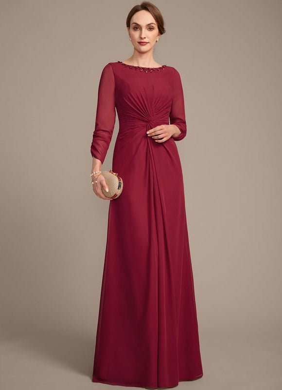 Robe Longue Manche Longue Moulante