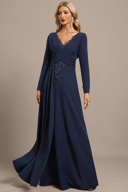 Robe De Soirée Avec Manche Longue