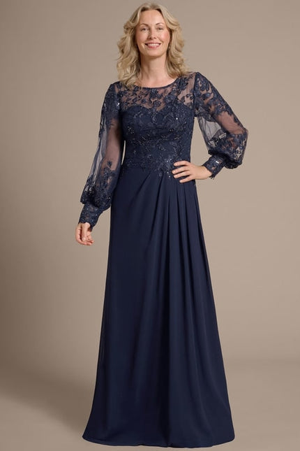 Robe Manches Longues Mariage