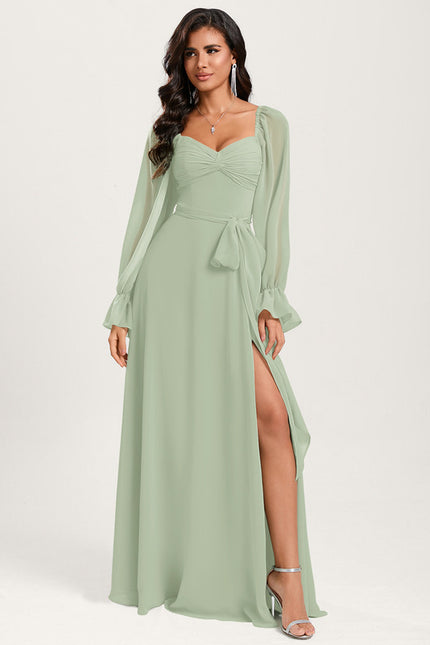 Robe Longue Manche Longue Bohème - gallery 2