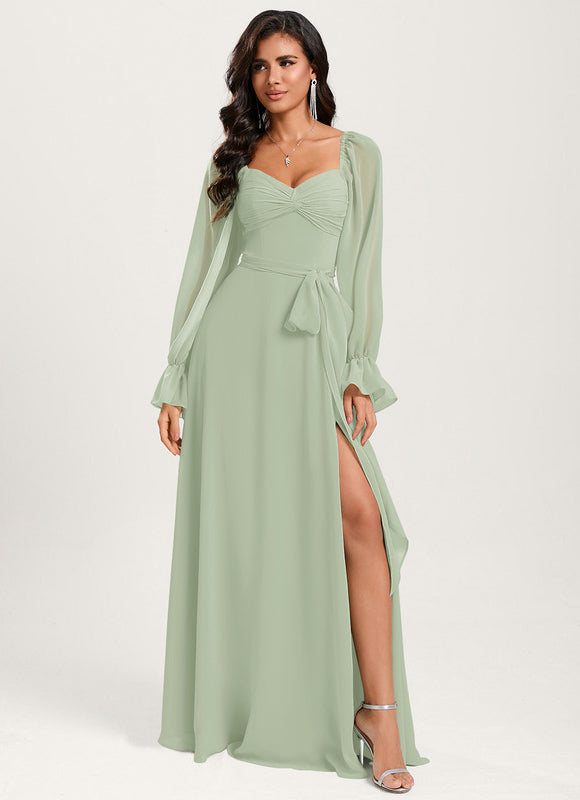 Robe Longue Manche Longue Bohème - gallery 2
