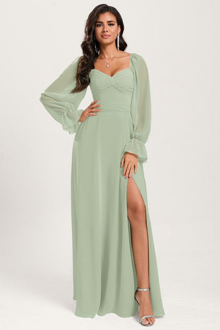 Robe Longue Manche Longue Bohème - gallery 4