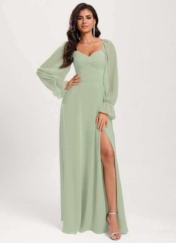 Robe Longue Manche Longue Bohème - gallery 4