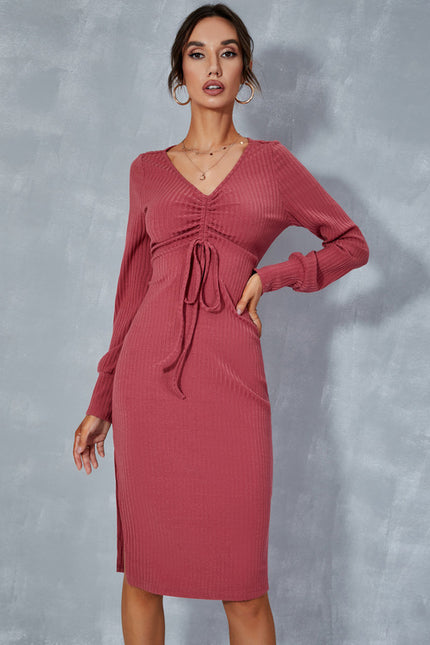 Robe Manche Longue Sexy - gallery 2