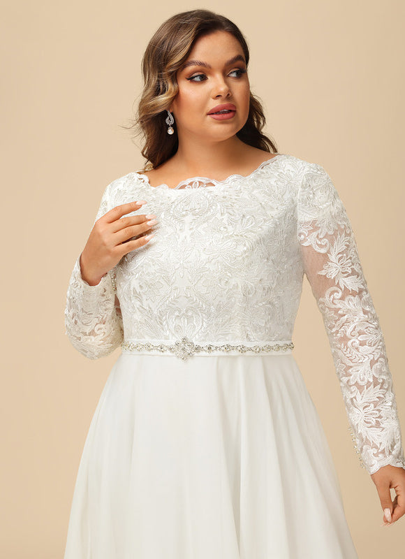 Robe Ivoire Manche Longue - gallery 9