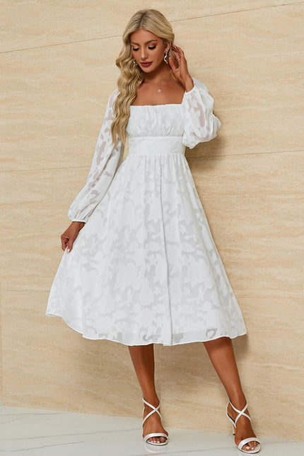 Robe Mi Longue Avec Petite Manche