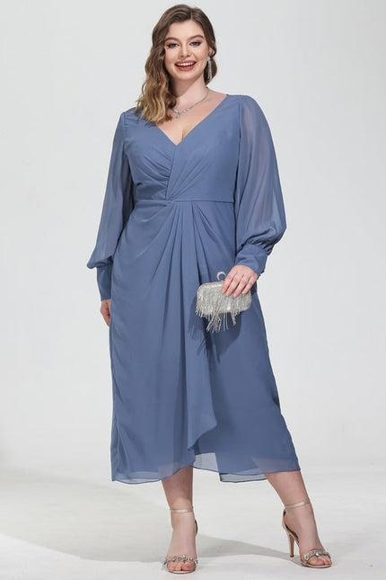 Robe De Cocktail Manche Longue - gallery 8