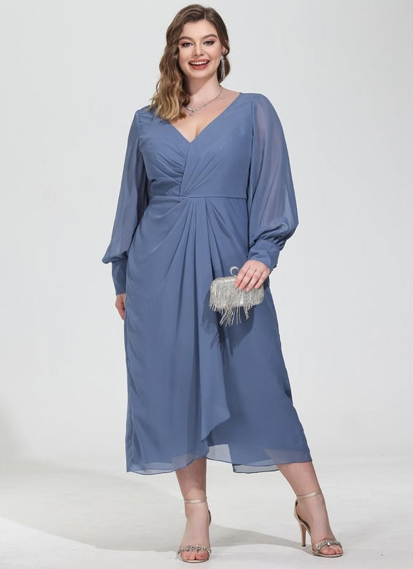 Robe De Cocktail Manche Longue - gallery 8