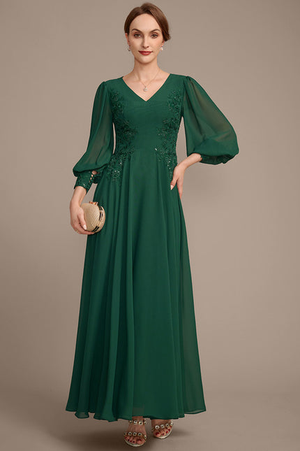 Robe Manche Longue Invitée Mariage - gallery 2