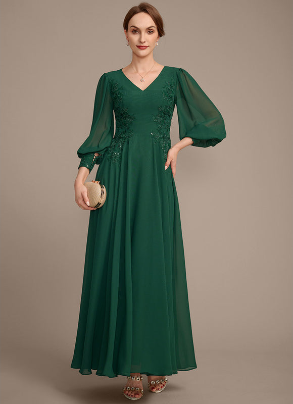Robe Manche Longue Invitée Mariage - gallery 2