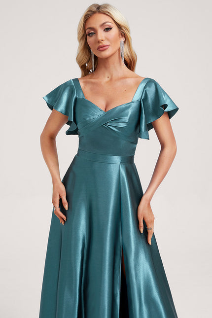 Robe Longue Manche Volante - gallery 4