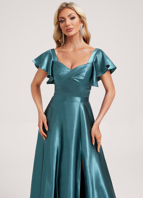 Robe Longue Manche Volante - gallery 4