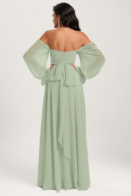 Robe Longue Manche Longue Bohème - gallery 9