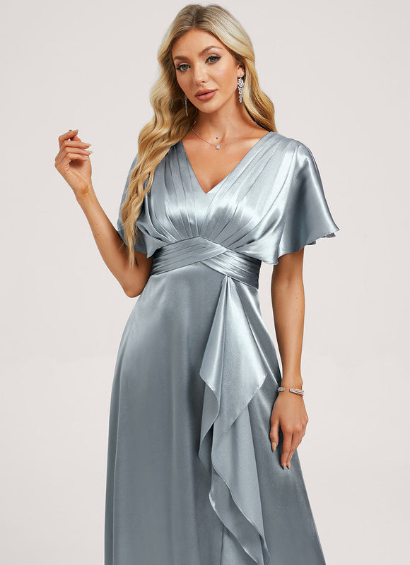 Robe Longue Manche Volante - gallery 3