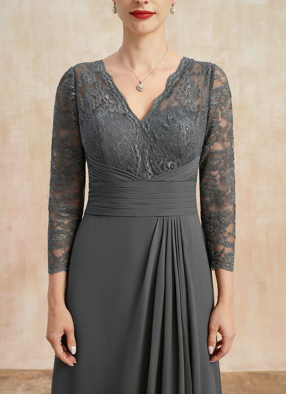 Robe De Soirée Manche Longue Grande Taille - gallery 6