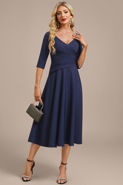 Robe Mariage Invitée Manche Longue - gallery 4