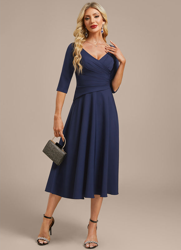 Robe Mariage Invitée Manche Longue - gallery 4