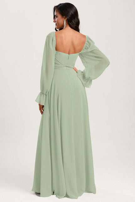Robe Longue Manche Longue Bohème - gallery 1