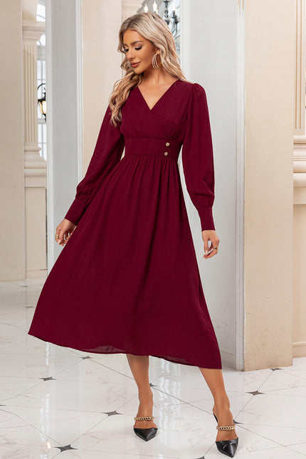 Robe Manche Longue Mi Longue - gallery 1