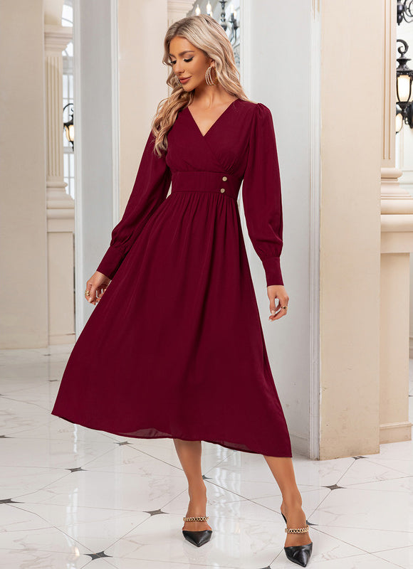 Robe Manche Longue Mi Longue - gallery 1