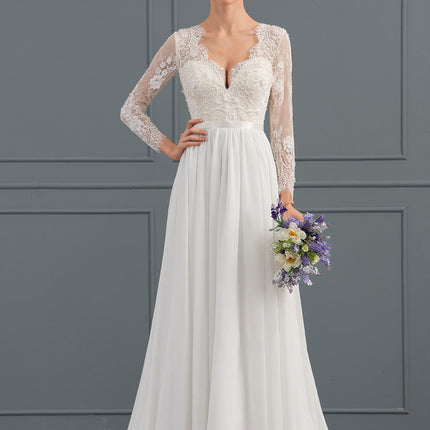 Robe Manche Longue Élégance Florale