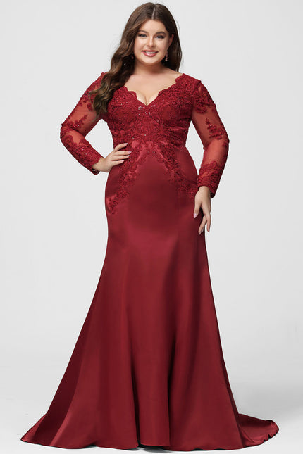 Robe Moulante Manche Longue Dentelle - gallery 5