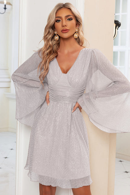 Robe Manche Longue Patineuse - gallery 8