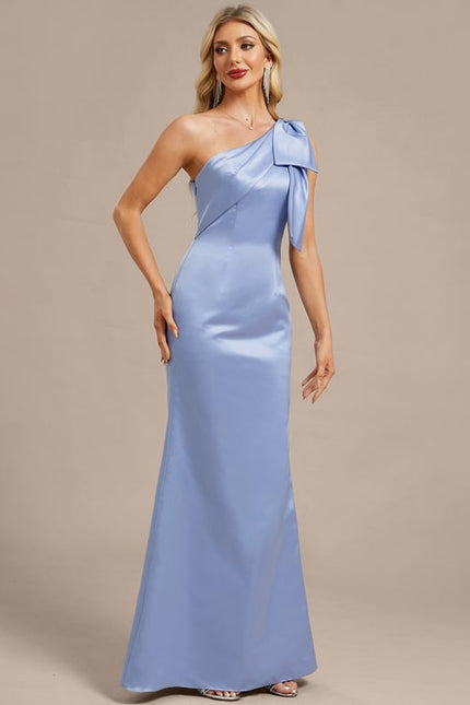 Robe Asymétrique Manche Longue - gallery 5