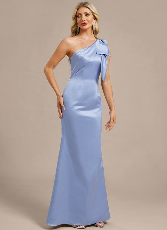 Robe Asymétrique Manche Longue - gallery 5
