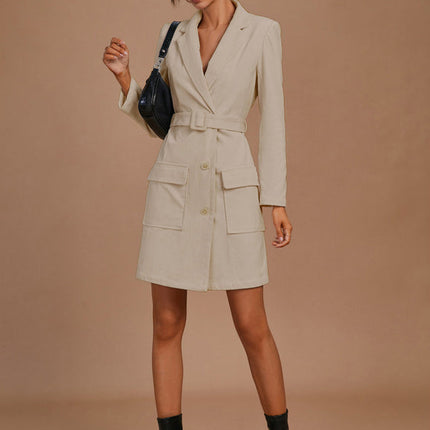 Robe Blazer Manche Longue