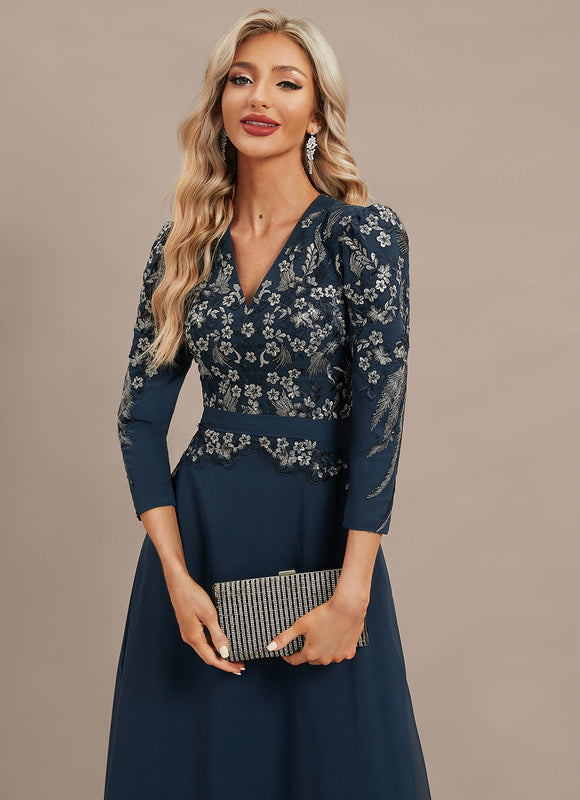 Robe De Soirée Manche Longue Pas Cher - gallery 1