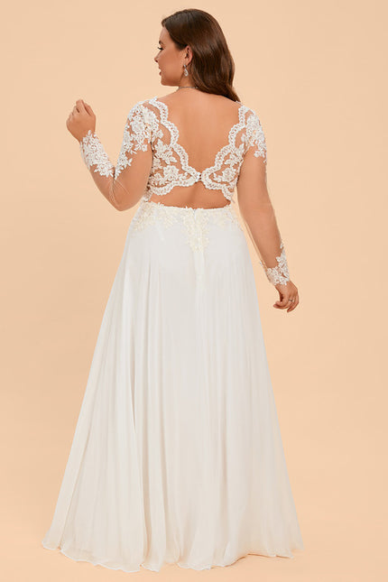 Robe Mariee Boheme Manche Longue - gallery 8