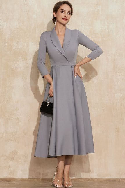 Robe Droite Manche Longue - gallery 4