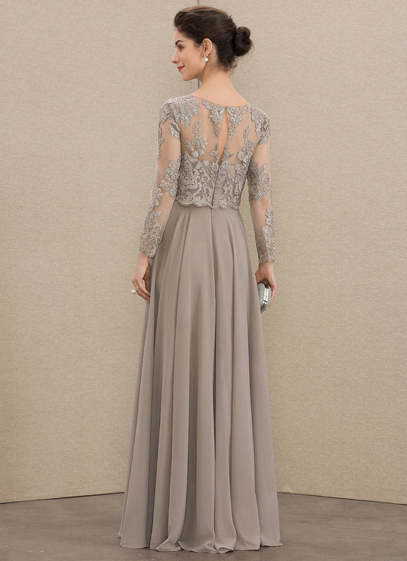 Robe De Soirée Longue Manche Longue Paillette - gallery 4