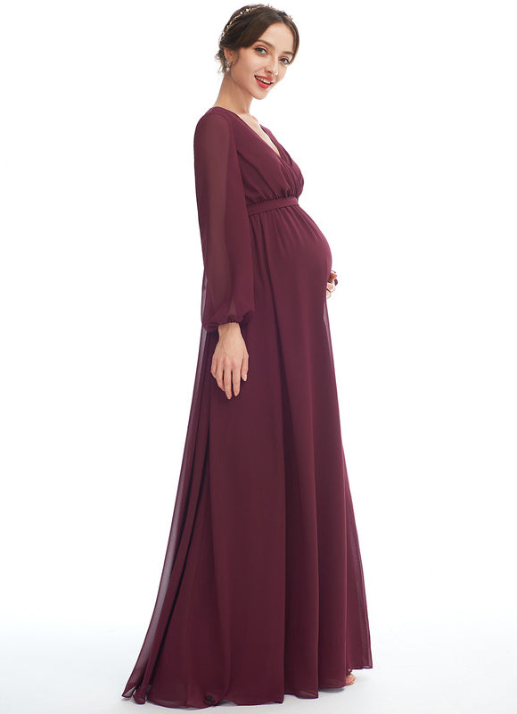 Robe Grossesse Manche Longue - gallery 3