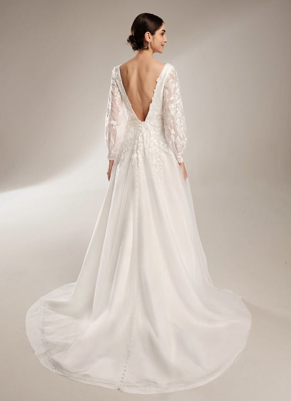 Robe Bustier Manche Longue - gallery 2